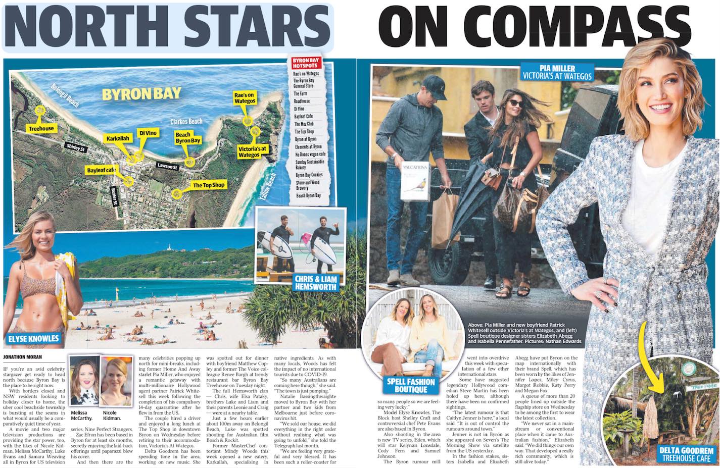 BR MEDIA NORTH STARS ON COMPASS The Daily Telegraph Page 18 19 11.09.2020