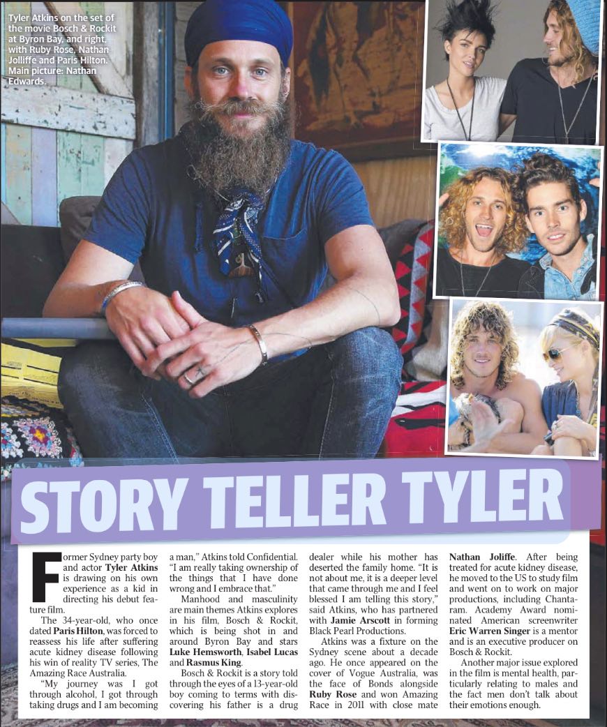 BR MEDIA STORY TELLER TYLER The Daily Telegraph Sydney Confidential 18.09.2020